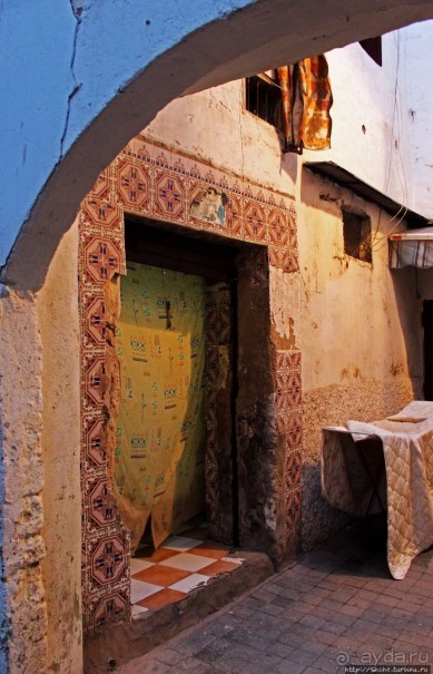 Ощущение Марокко. Старая Медина Касабланки поздним вечером