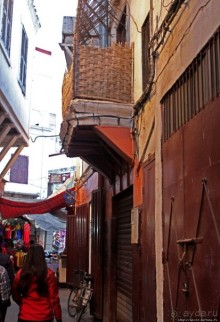 Ощущение Марокко. Старая Медина Касабланки поздним вечером