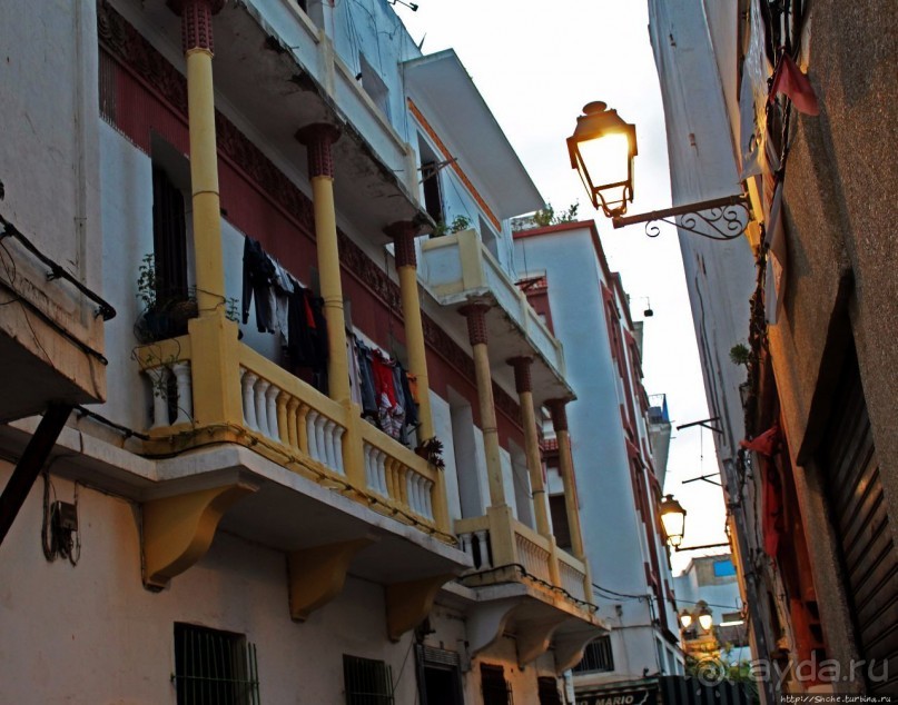 Ощущение Марокко. Старая Медина Касабланки поздним вечером