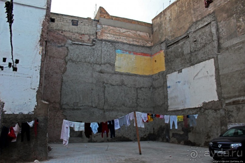 Ощущение Марокко. Старая Медина Касабланки поздним вечером