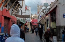 Ощущение Марокко. Старая Медина Касабланки поздним вечером