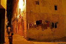 Ощущение Марокко. Старая Медина Касабланки поздним вечером