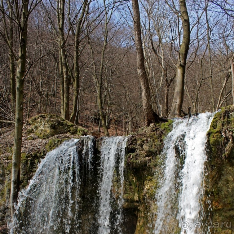 Альбом истории "Четыре живописных каскада на речке "Hájsky potok""