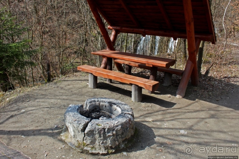 Альбом истории "Четыре живописных каскада на речке "Hájsky potok""