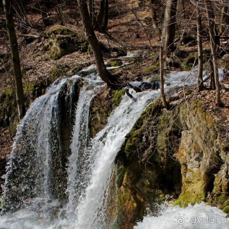 Четыре живописных каскада на речке "Hájsky potok"