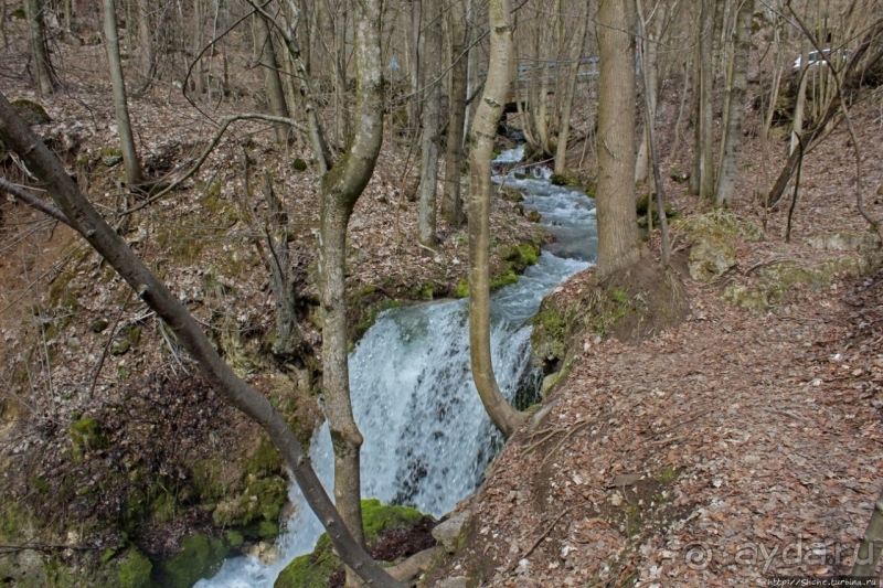Четыре живописных каскада на речке "Hájsky potok"