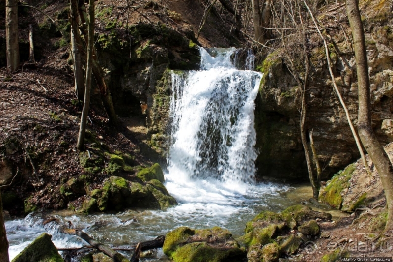 Четыре живописных каскада на речке "Hájsky potok"