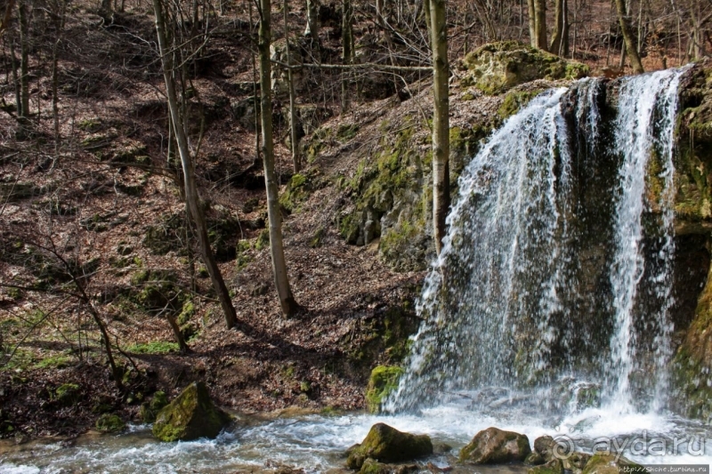 Четыре живописных каскада на речке "Hájsky potok"
