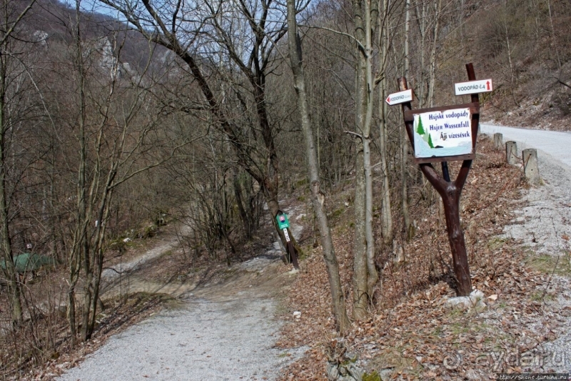 Четыре живописных каскада на речке "Hájsky potok"