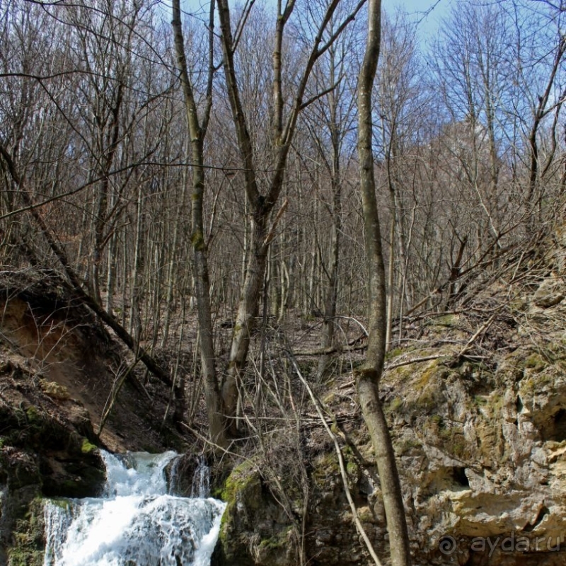 Четыре живописных каскада на речке "Hájsky potok"