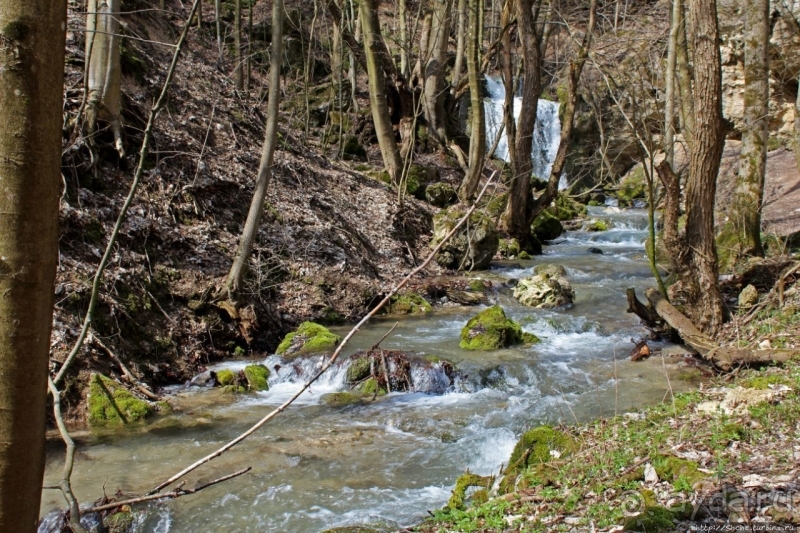 Четыре живописных каскада на речке "Hájsky potok"