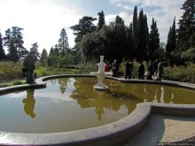 Ясный октябрьский день в Никитском ботаническом саду