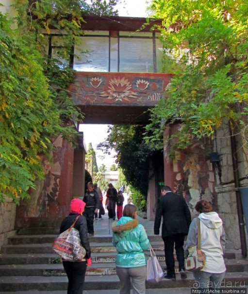 Ясный октябрьский день в Никитском ботаническом саду