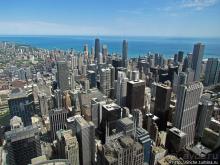 Взгляд на родину небоскребов с ее самого высокого "ребенка"