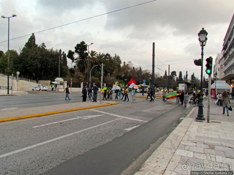 Площадь Синтагма - центр современных Афин