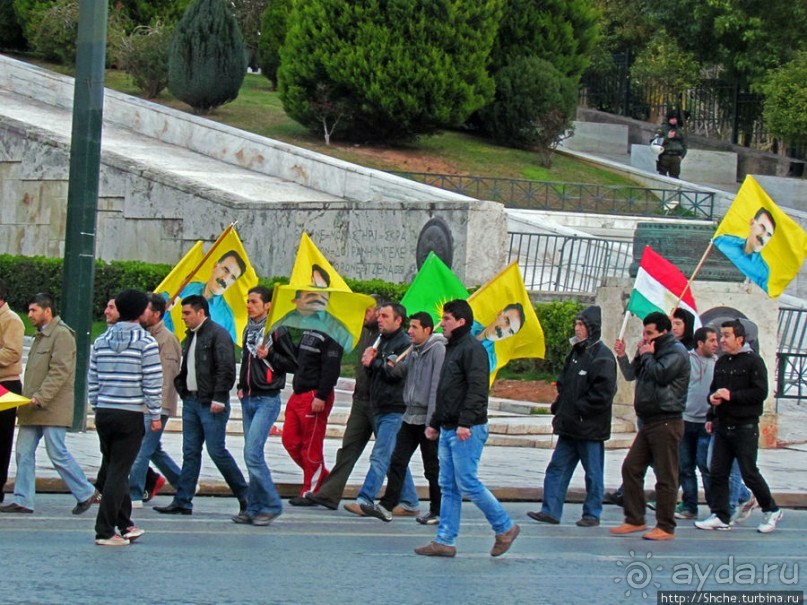 Площадь Синтагма - центр современных Афин