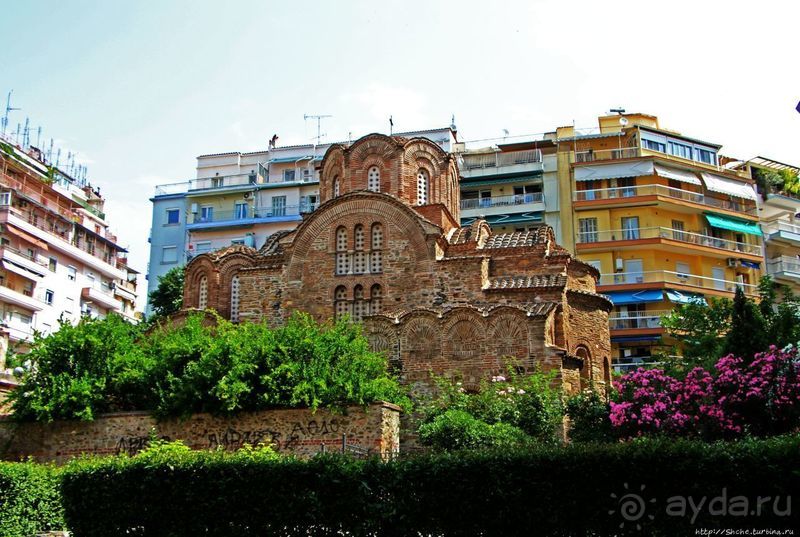 Церковь Св. Пантелеймона — византийский памятник в Салониках