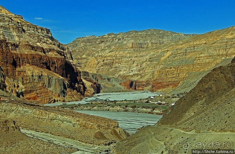 Мустанг, Cchusang — последний город в долине Кали Гандаки