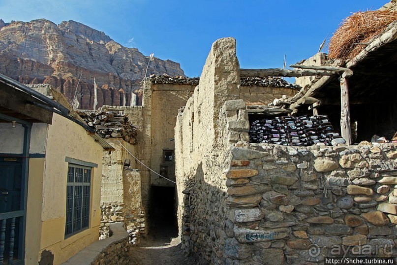 Мустанг, Cchusang — последний город в долине Кали Гандаки