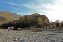 Мустанг, Cchusang — последний город в долине Кали Гандаки