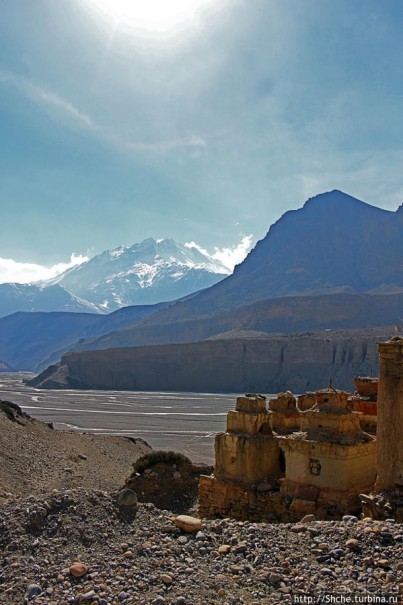 Мустанг, Cchusang — последний город в долине Кали Гандаки