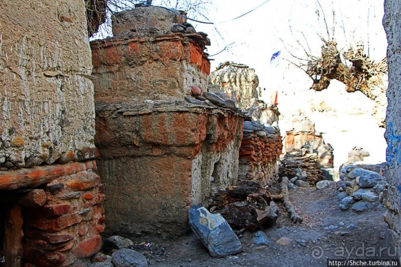 Мустанг, Cchusang — последний город в долине Кали Гандаки