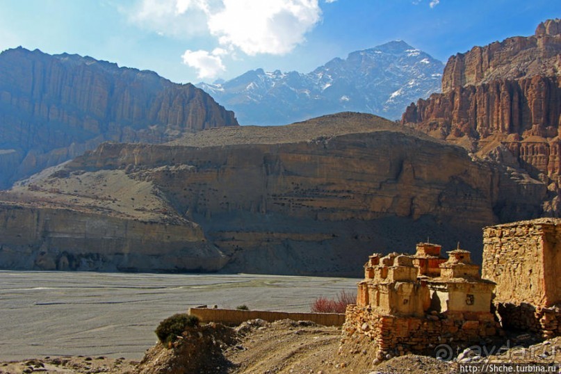 Мустанг, Cchusang — последний город в долине Кали Гандаки