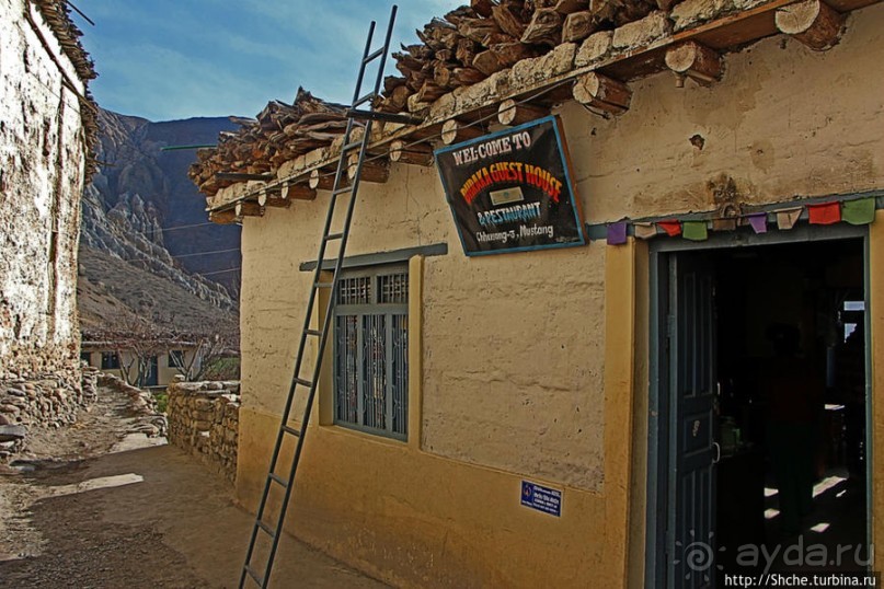 Мустанг, Cchusang — последний город в долине Кали Гандаки
