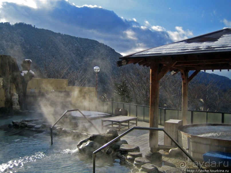 Онсэн в Кисо — редкие виды внутри, красота снаружи