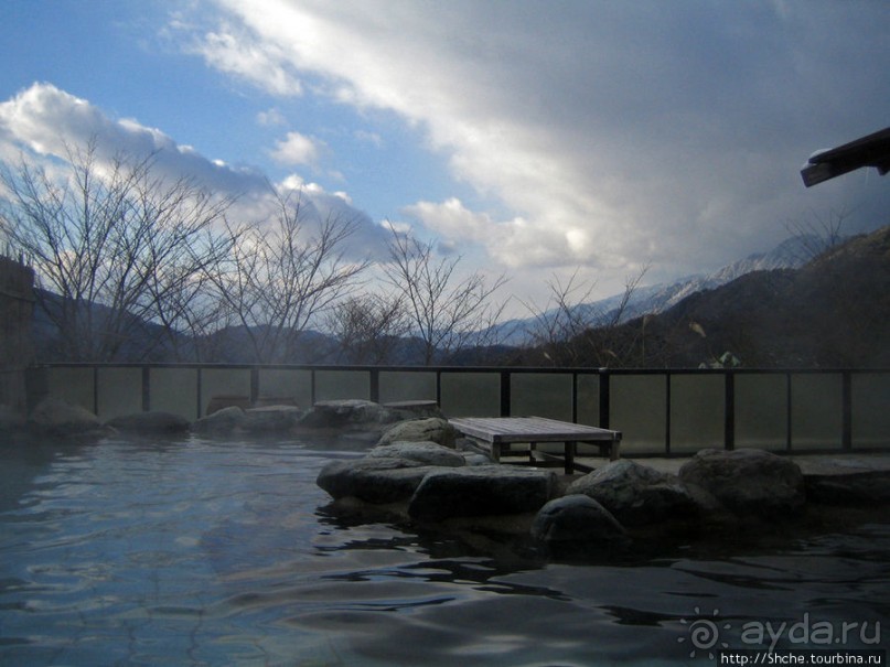 Онсэн в Кисо — редкие виды внутри, красота снаружи