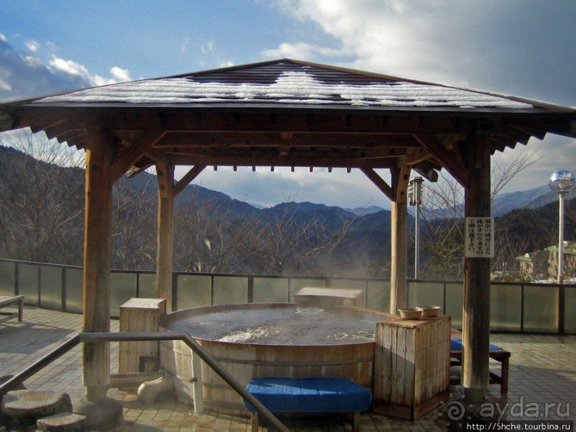 Онсэн в Кисо — редкие виды внутри, красота снаружи