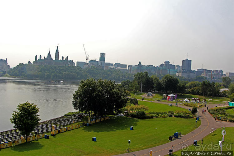 Гатино: смотровая на Парламентский холм и сад Дзен