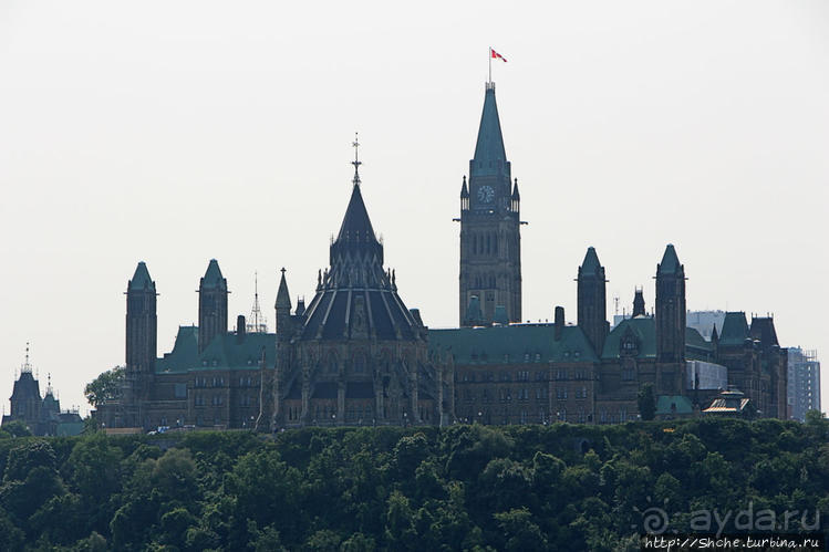 Гатино: смотровая на Парламентский холм и сад Дзен