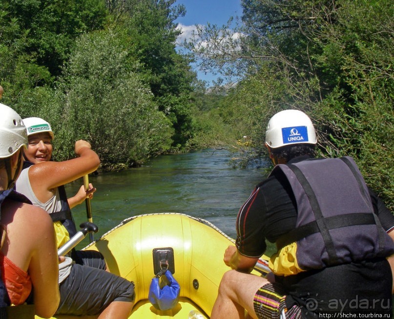Рафтинг на реке Цетина - 100% гарантия хорошего настроения