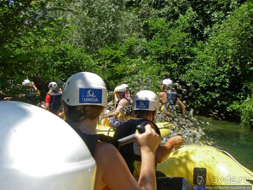 Рафтинг на реке Цетина - 100% гарантия хорошего настроения