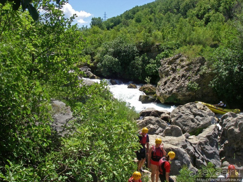 Рафтинг на реке Цетина - 100% гарантия хорошего настроения