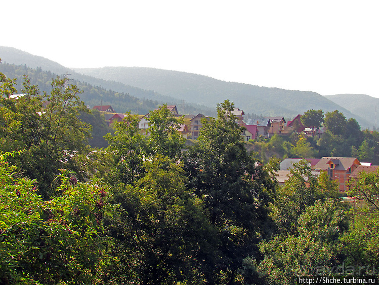 Ночевка в Буштени — горнолыжном курорте, только летом