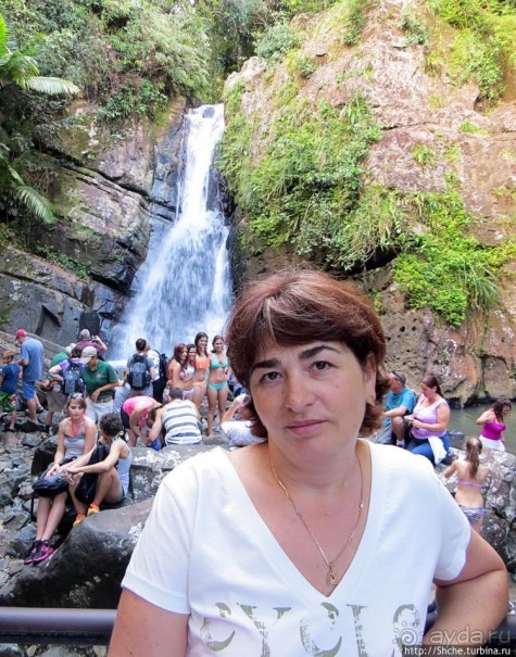 Альбом отзыва "Водопад Ла Мина — хоть искупаться, хоть поглазеть"