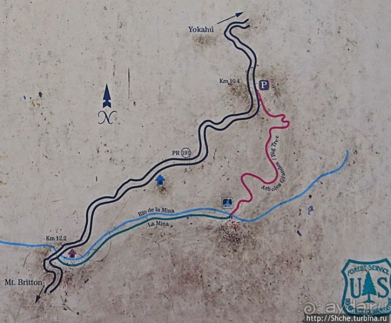 Водопад Ла Мина — хоть искупаться, хоть поглазеть