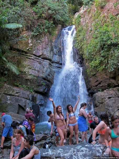 Водопад Ла Мина — хоть искупаться, хоть поглазеть