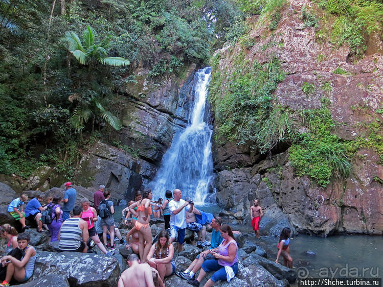 Водопад Ла Мина — хоть искупаться, хоть поглазеть
