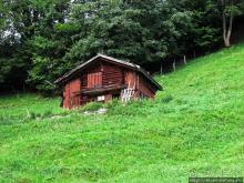 "Чистый фонтан" Лаутербрюннен — город в долине водопадов