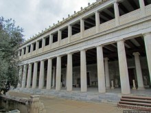 Галерея Аттала ( II век до н.э.), сейчас музей Агоры