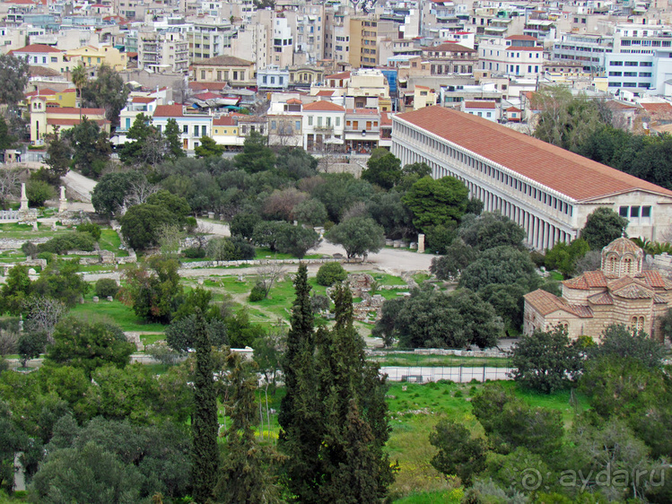 Галерея Аттала ( II век до н.э.), сейчас музей Агоры