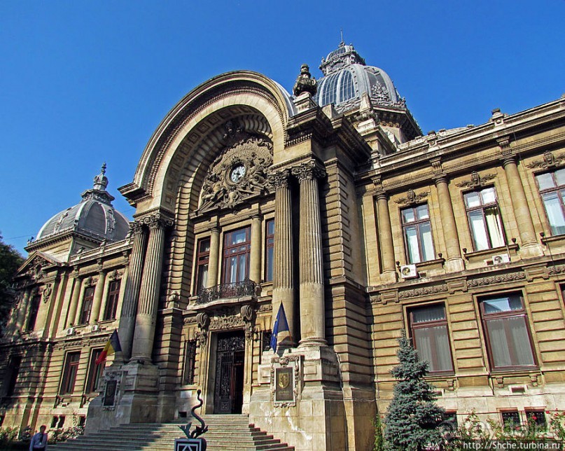 Красивый город Бухарест