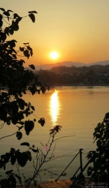 На лаосском берегу Меконга