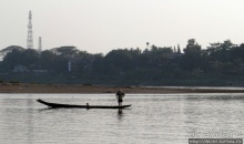 На лаосском берегу Меконга