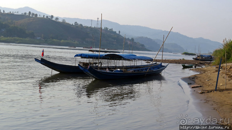 На лаосском берегу Меконга