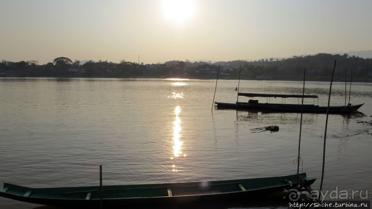 На лаосском берегу Меконга