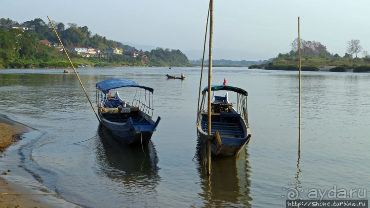 На лаосском берегу Меконга